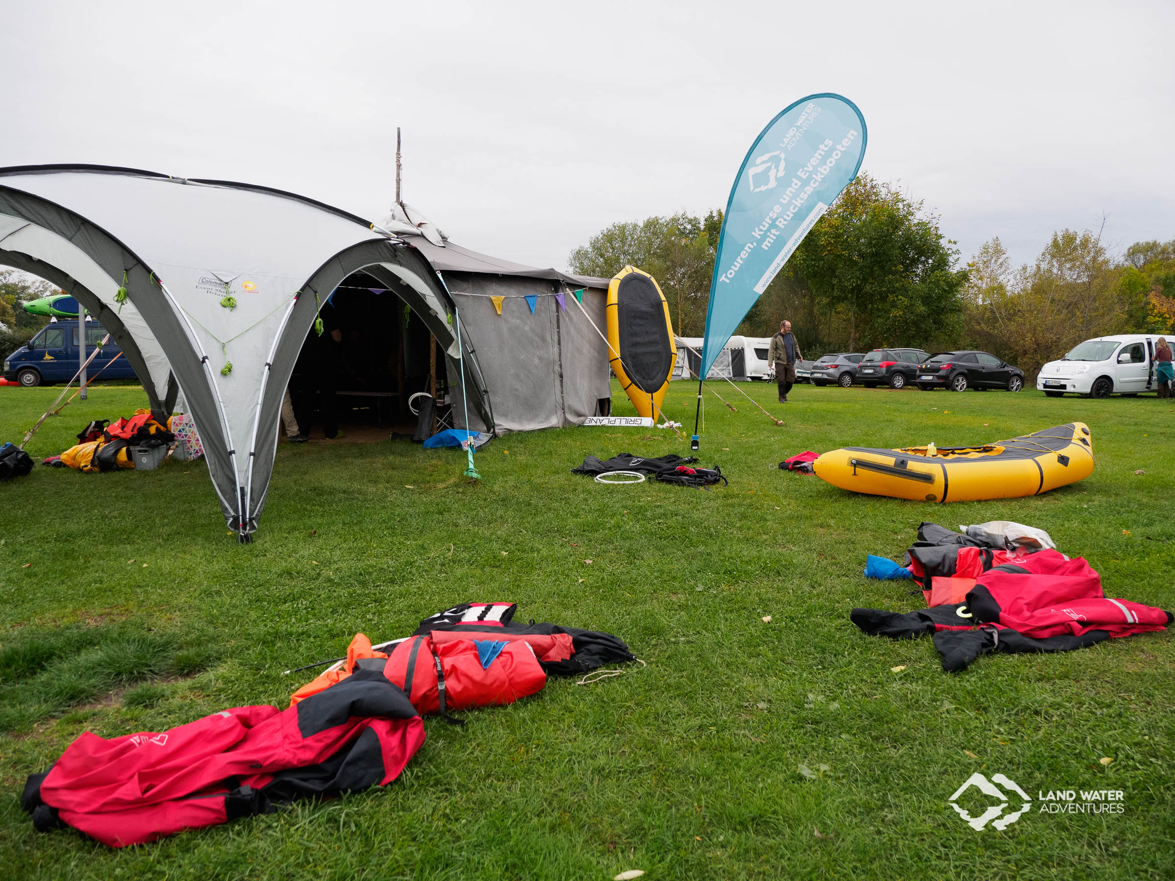 Saisonabschluss LWA Nahe 2017 am Campingplatz Nahemühle © Land Water Adventures