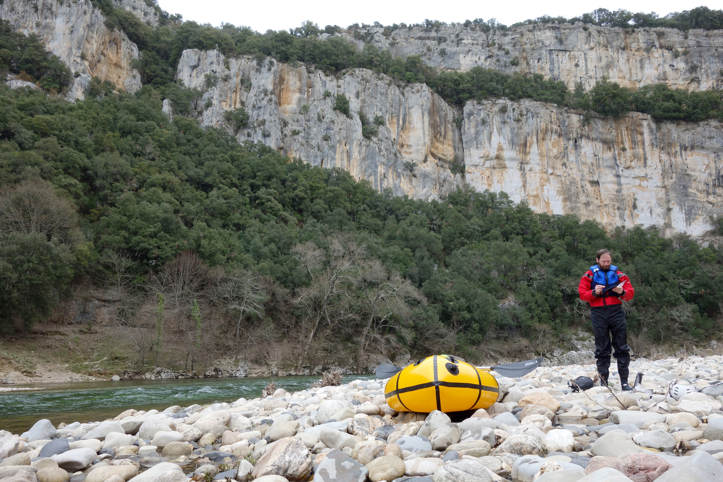 Ardeche Packrafting © Anika und Till Brandt