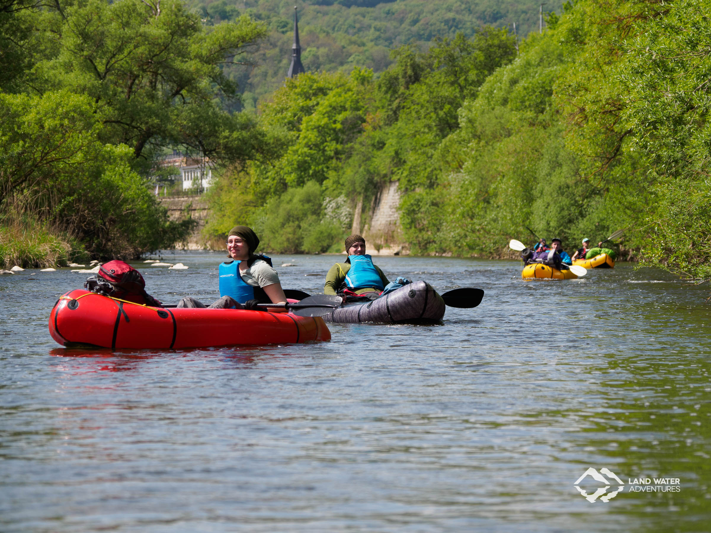 Multiday Packrafting Kurs Nahe 2018 © Land Water Adventures