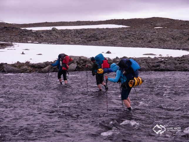 Flussquerung Laponia © Land Water Adventures