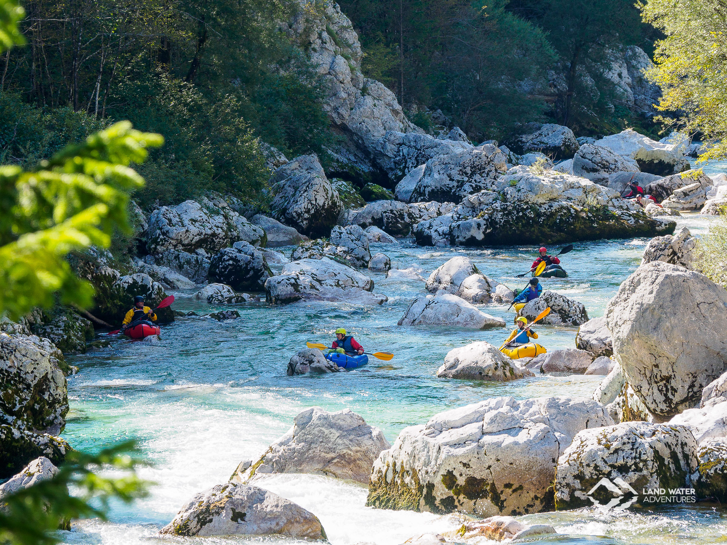 Friedhofstrecke Soca 2019 © Land Water Adventures