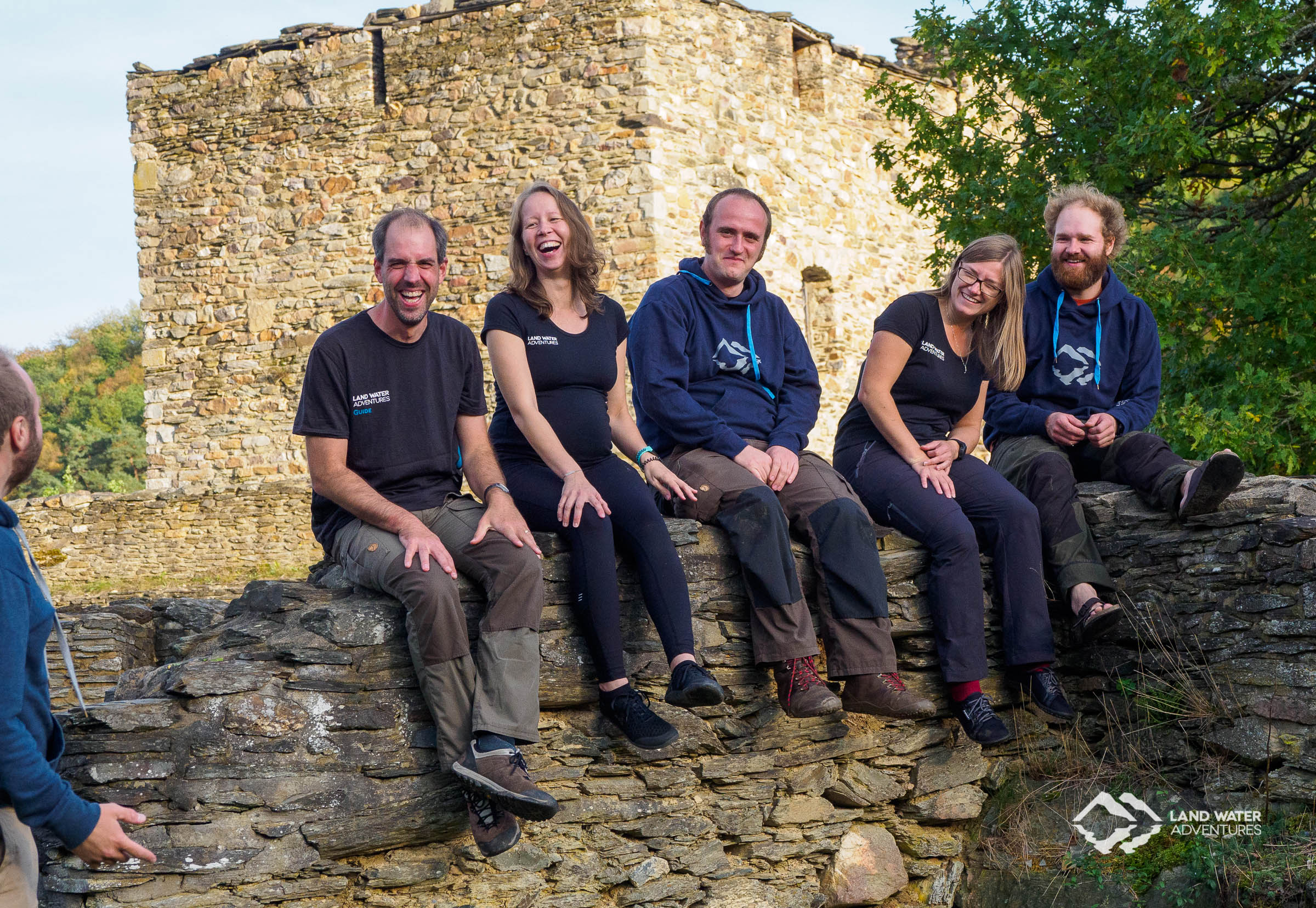 LWA Team auf der Schmidtburg 2019 © Land Water Adventures