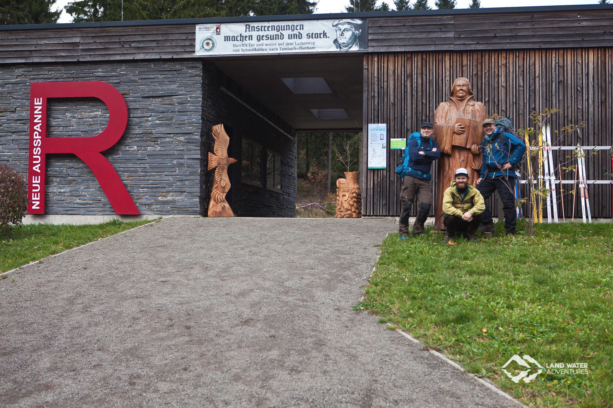 Gruppenbild mit Martin Luther © Land Water Adventures