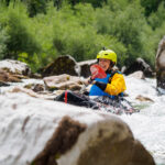 Wildwasser Packrafting Soca © Land Water Adventures