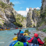 Packrafting Tirol Obere Isar © Land Water Adventures