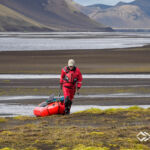 Packrafting-Ausstieg auf Island © Land Water Adventures