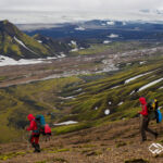Abstieg aus den isländischen Highlands © Land Water Adventures