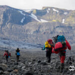 Packraft-Trekking in den isländischen Highlands © Land Water Adventures