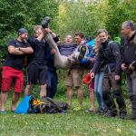 Mit der Familie an der <a style="color: white;text-decoration: underline" href="https://www.land-water-adventures.com/de/touren-kurse/erlebnistage-nahe" target="_blank" rel="noopener">Nahe River</a> Familie Nahe Herbst © Land Water Adventures