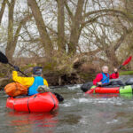 Paddelübungen an Tag 1 © Land Water Adventures