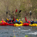 Packrafting im Hunsrück rocks © Land Water Adventures