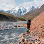 Trekking through the wilderness of Kirgistan © Alexander Riedel