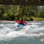 Ein "happy packrafting face" in Tirol